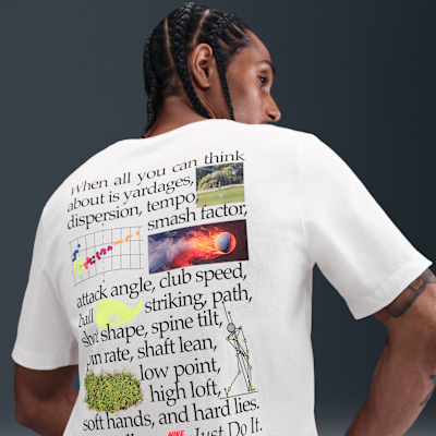 Playera de golf Nike para hombre