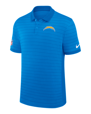 Мужские  Los Angeles Chargers Sideline Victory Stripe Nike Dri-FIT NFL Polo