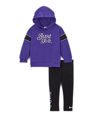 Детские тайтсы Nike Varsity Prep Baby (12-24M) Pullover Hoodie and Leggings Set