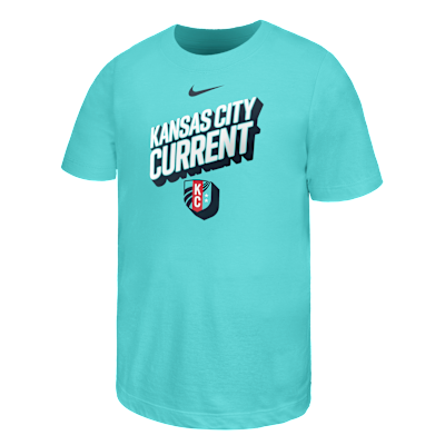 Kansas City Current Big Kids' Nike Cotton T-Shirt from Nike - $28