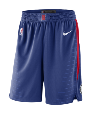 Мужские шорты Los Angeles Clippers Icon Edition Nike NBA Swingman Shorts