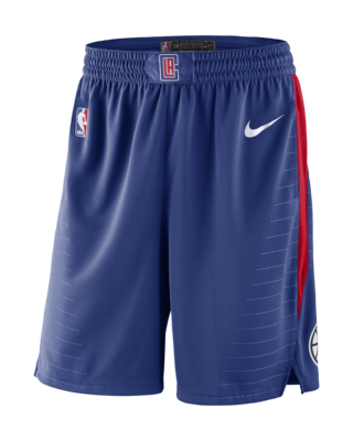 Los Angeles Clippers Icon Edition Men's Nike NBA Swingman Shorts. Nike IL