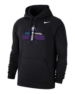 Мужское худи Orlando Pride 2024 NWSL Champions Club Nike Fleece Pullover Hoodie