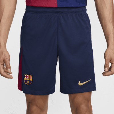 Short de foot Replica Nike Dri-FIT FC Barcelona 2024/25 Stadium Domicile pour homme