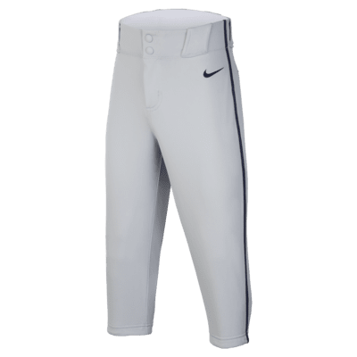 Pants de béisbol entubados de cintura alta para niños talla grande Nike Vapor Select 2