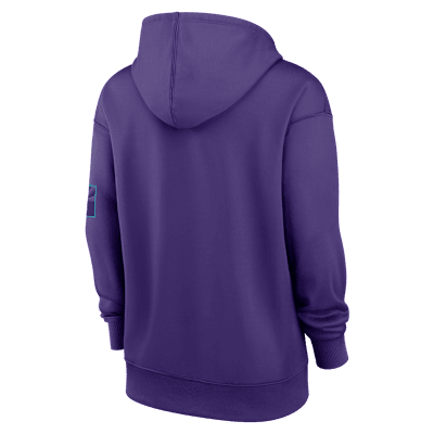 Arizona Diamondbacks Authentic Collection City Connect Women's Nike Therma MLB Pullover Hoodie