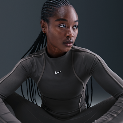 Nike One Fitted Women's Dri-FIT Long-Sleeve Top