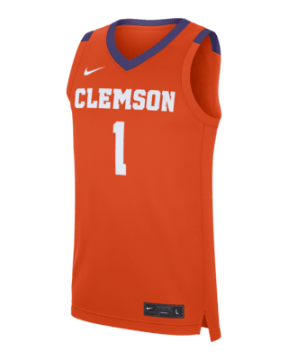 Мужские джерси Clemson Tigers Replica Nike College Basketball Jersey для баскетбола