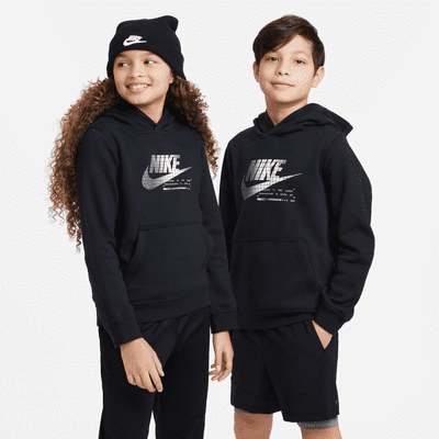 gorro cierre con gráfico para niños talla grande Nike Sportswear Club Fleece. Nike MX