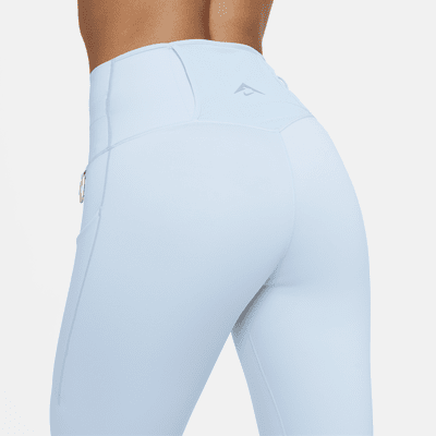 Leggings a 7/8 a vita alta con tasche e sostegno elevato Nike Trail Go – Donna