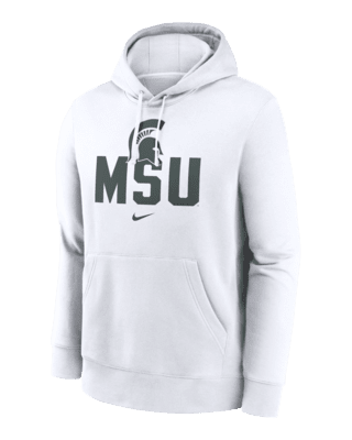 Мужское худи Michigan State Spartans Primetime Club Campus Nike College Pullover Hoodie