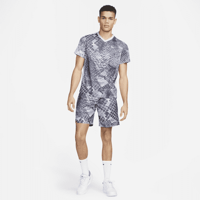 NikeCourt Dri-FIT Victory Men's 9" Printed Tennis Shorts