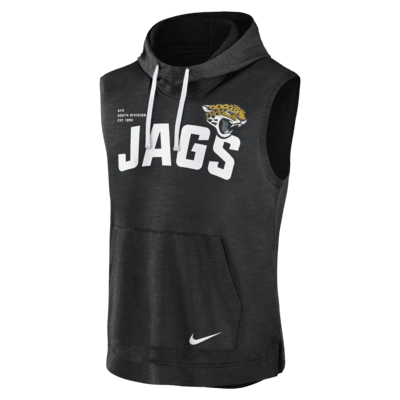 Nike Athletic (NFL Jacksonville Jaguars) Men's Sleeveless Pullover Hoodie.