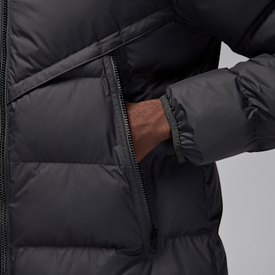 Fotbollsjacka Paris Saint-Germain Strike Windrunner PrimaLoft® Fourth Jordan Storm-FIT med huva för män