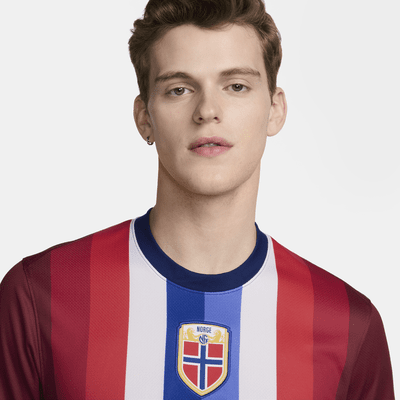 Maglia da calcio replica Nike Dri-FIT Norvegia (squadra maschile) 2024/25 Stadium da uomo – Home