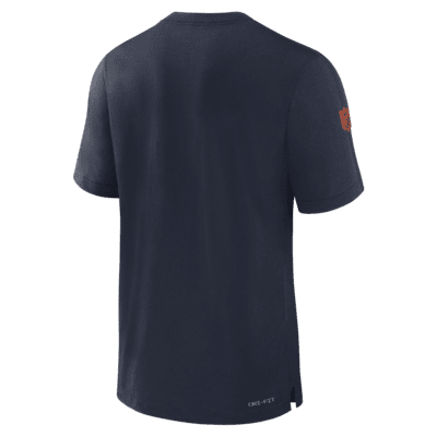 Playera Nike Dri-FIT de la NFL para hombre Chicago Bears Sideline Player