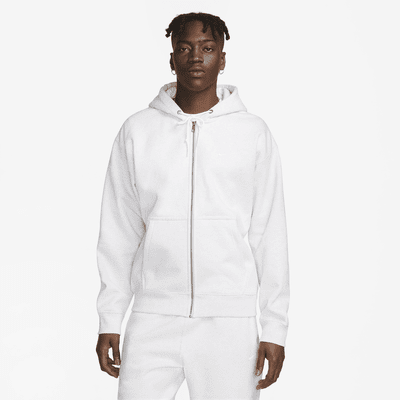 Nike Solo Swoosh Herren-Hoodie mit durchgehendem Reißverschluss