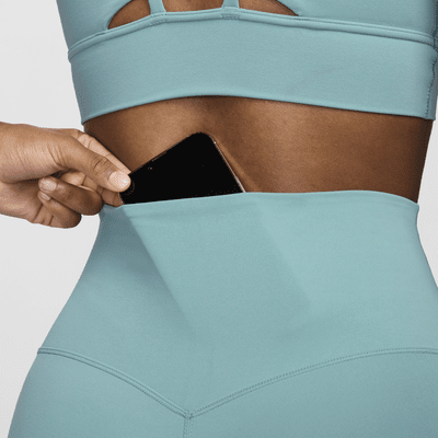 Shorts de ciclismo de cintura alta de 13 cm con sujeción suave para mujer Nike Zenvy