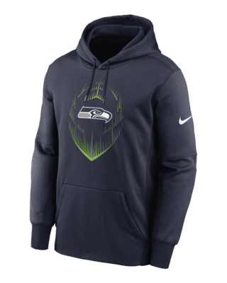 Мужское худи Seattle Seahawks Icon Men’s Nike Therma NFL Pullover Hoodie