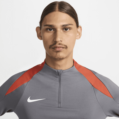 Nike Strike Dri-FIT férfi rövid cipzáras futball-melegítőfelső