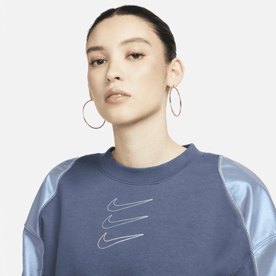 Sudadera de cuello redondo de tejido Fleece con gráfico Nike Sportswear