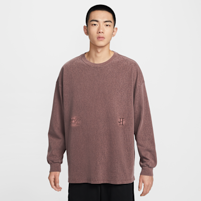 ブック ナイキ メンズ ロングスリーブ バスケットボール Tシャツ