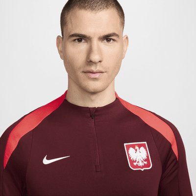 Haut d'entraînement de foot Nike Dri-FIT Pologne Strike pour homme