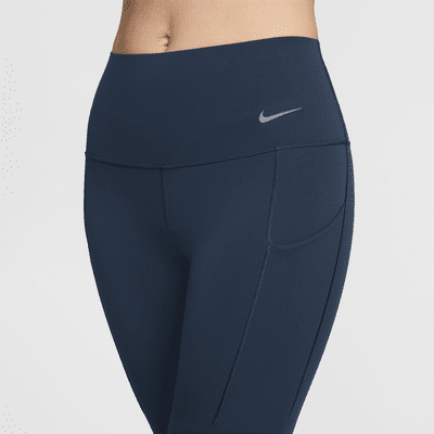 Nike Universa Women's Medium-Support High-Waisted 7/8 Leggings with Pockets