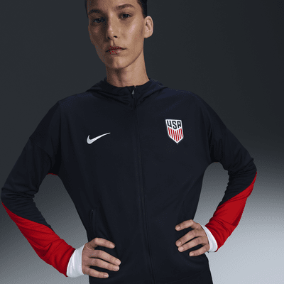 USMNT Strike Women's Nike Dri-FIT Soccer Hooded Track Jacket