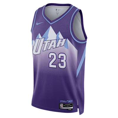 Lauri Markkanen Utah Jazz 2024/25 City Edition Nike Dri-FIT Swingman NBA-jersey voor heren