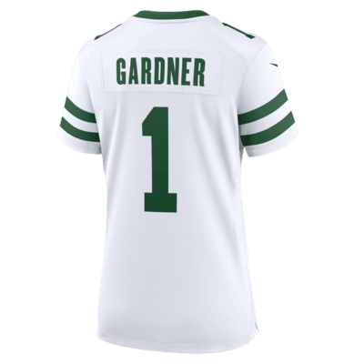 Jersey de fútbol americano Nike de la NFL Game para mujer Sauce Gardner New York Jets