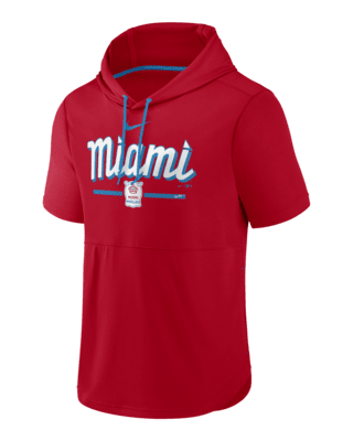 Nike City Connect (MLB Boston Red Sox) Men's Short-Sleeve Pullover Hoodie