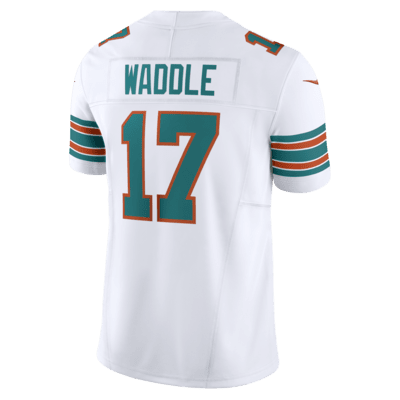 Jersey de fútbol americano Nike Dri-FIT de la NFL Limited para hombre Jaylen Waddle Miami Dolphins