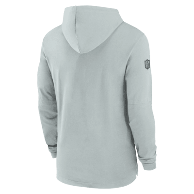 Las Vegas Raiders Sideline Men's Nike Dri-FIT NFL Long-Sleeve Hooded Top