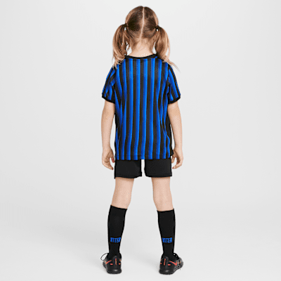 Ensemble 3 pièces Replica Nike Football Inter Milan 2025/26 Stadium Domicile pour enfant