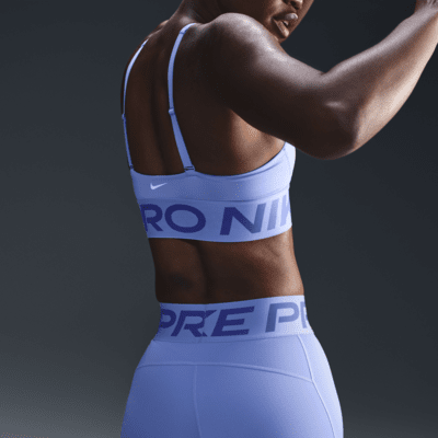 Shorts de ciclismo de tiro alto de 8 cm para mujer Nike Pro Sculpt