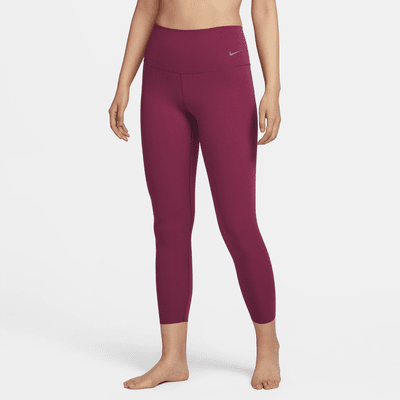 Mallas de 7/8 de tiro alto de sujeción suave para mujer Nike Zenvy