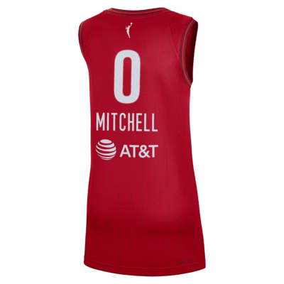 Jersey Nike Dri-FIT de la WNBA Victory Kelsey Mitchell Indiana Fever 2023