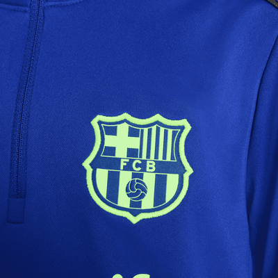 Treningowa koszulka piłkarska dla dużych dzieci Nike Dri-FIT FC Barcelona Academy Pro