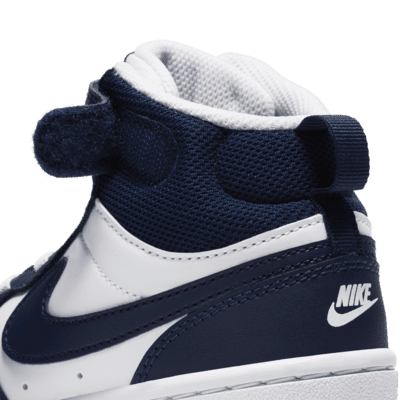 Tenis para niños de preescolar Nike Court Borough Mid 2