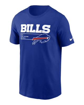 Men's Nike Anthracite Buffalo Bills Blitz Essential T-Shirt Size: Large