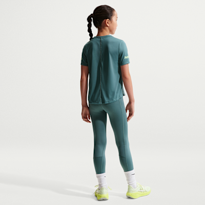 Nike Pro Older Kids' (Girls') Dri-FIT Short-Sleeve Training Top