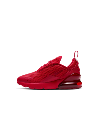 Nike Air Max 270 React By You Custom Shoe in Red