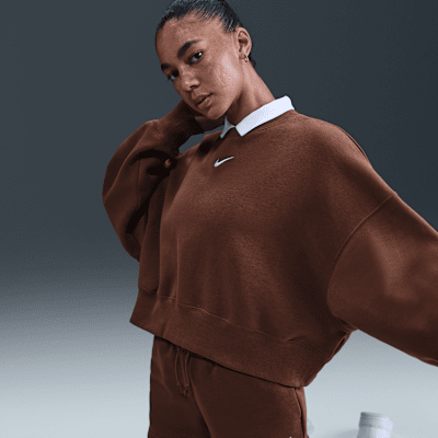 Nike Sportswear Phoenix Fleece Women's Over-Oversized Crew-Neck Sweatshirt