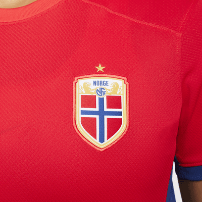 Jersey de fútbol Nike Dri-FIT de Noruega local 2023 Stadium para mujer