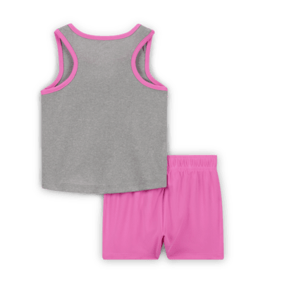 Conjunto de shorts de malla para bebé (12 a 24 meses) Nike Dri-FIT Happy Camper