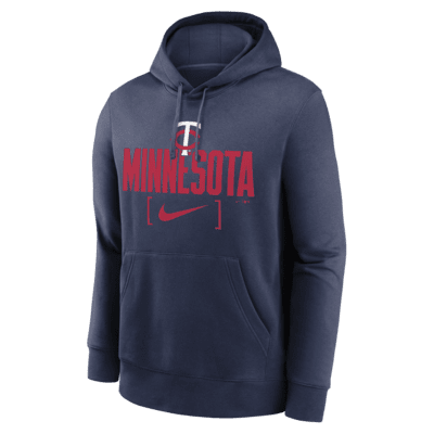 Minnesota Twins Club Slack Men's Nike MLB Pullover Hoodie