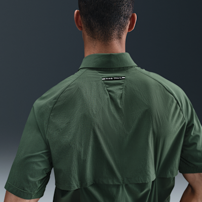Nike Trail Men's Dri-FIT UV Running Button-Up Shirt