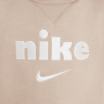 Conjunto de sudadera de cuello redondo de 2 piezas para infantil Nike Cozy Comfort