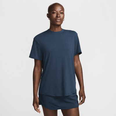 Playera de manga corta Dri-FIT para mujer Nike One Relaxed